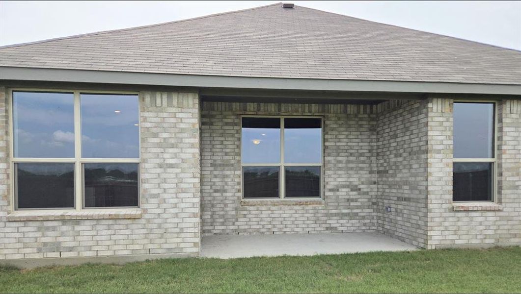 Covered back Patio Covered back Patio