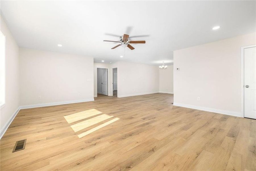 Spacious, unfurnished interior of a new home in , Mount Airy (Image 25).
