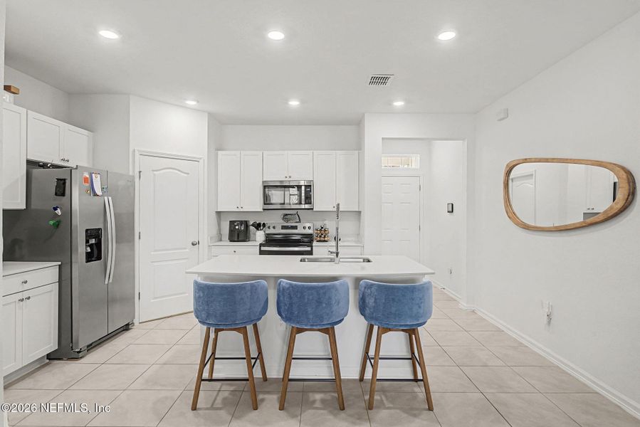 Furnished interior view inside a new home in , St. Augustine (Image 13).