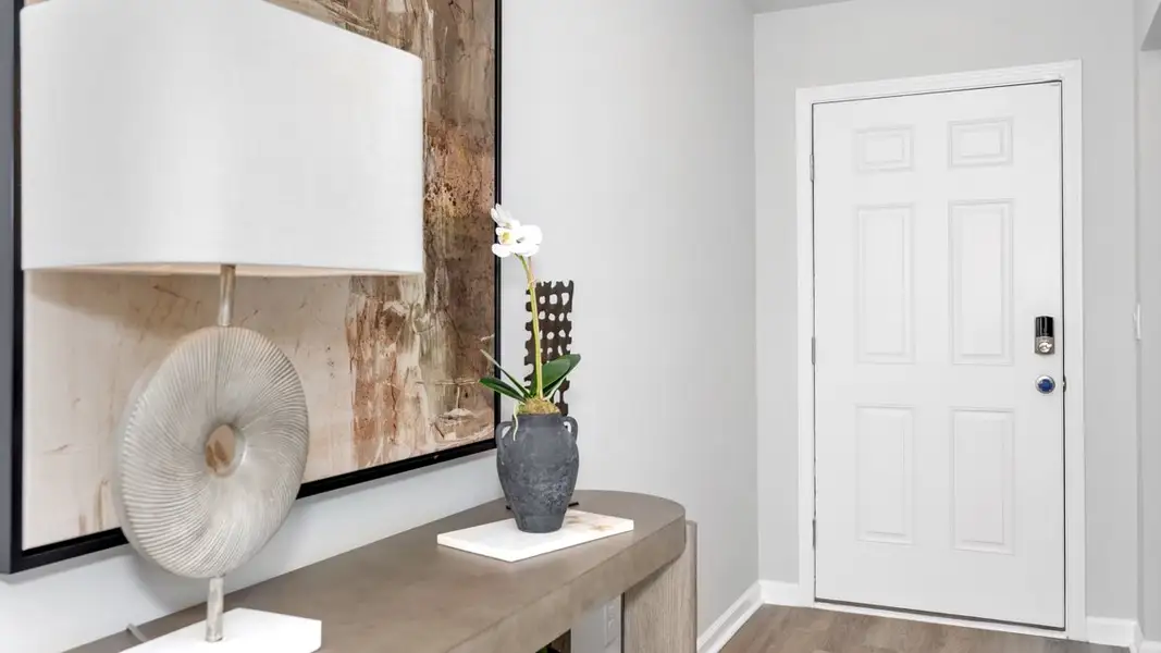 Representative furnished interior of a home built from the Lakeside by D.R. Horton in Bailey Park, Fayetteville (Image 5).