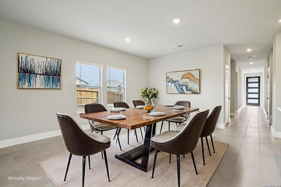 Furnished interior view inside a new home in Lark Canyon, New Braunfels (Image 14).