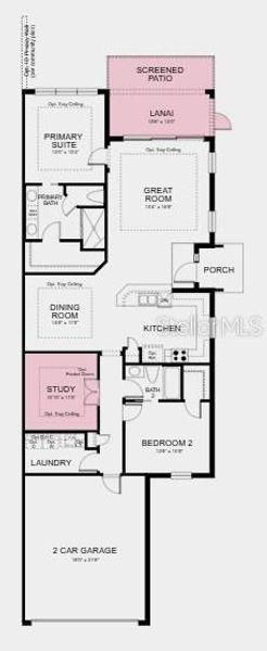2D floor plan layout of this home in , Sarasota, FL (Image 2). 2D floor plan layout of this home in , Sarasota, FL (Image 2).