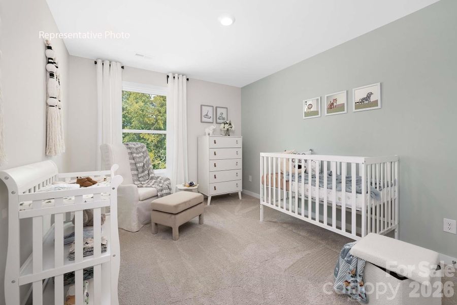 Furnished interior view inside a new home in Sanctuary at Southgate, Indian Trail (Image 9).