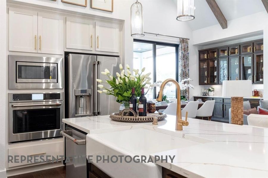 Furnished interior view inside a new home in Landmark, Denton (Image 11).