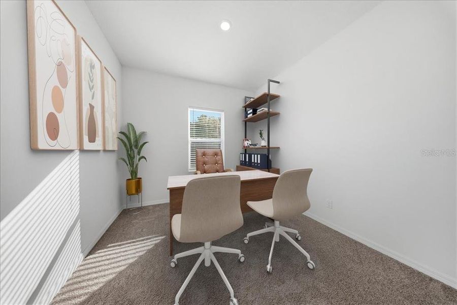 Furnished interior view inside a new home in , North Port (Image 7).