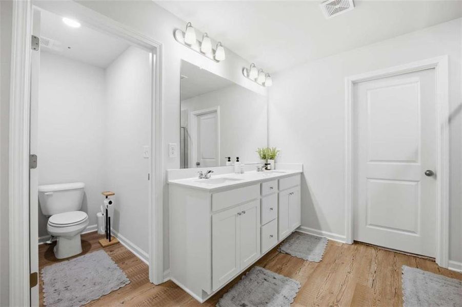 Furnished interior view inside a new home in Kingsley Creek, Lithonia (Image 35).