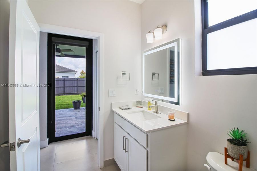 Furnished interior view inside a new home in , Homestead (Image 6).