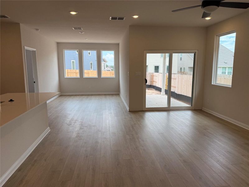 Spacious, unfurnished interior of a new home in Cannon Ranch 45s, Dripping Springs (Image 24). Spacious, unfurnished interior of a new home in Cannon Ranch 45s, Dripping Springs (Image 24).