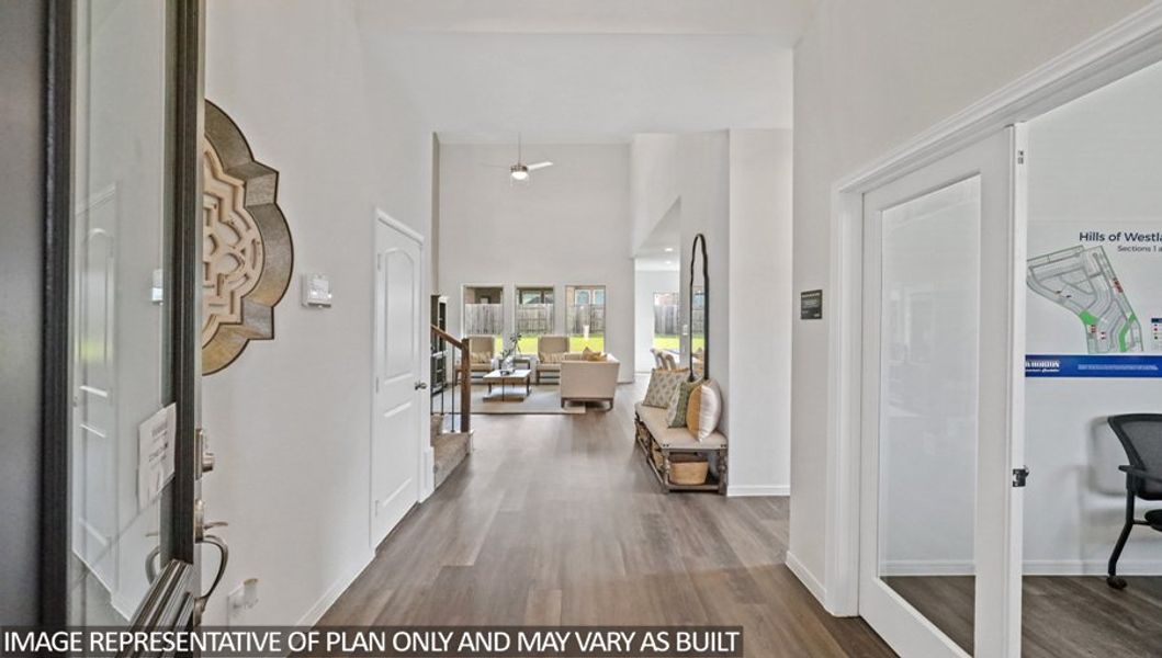 Furnished interior view inside a new home in Mill Creek Estates, Magnolia (Image 5).