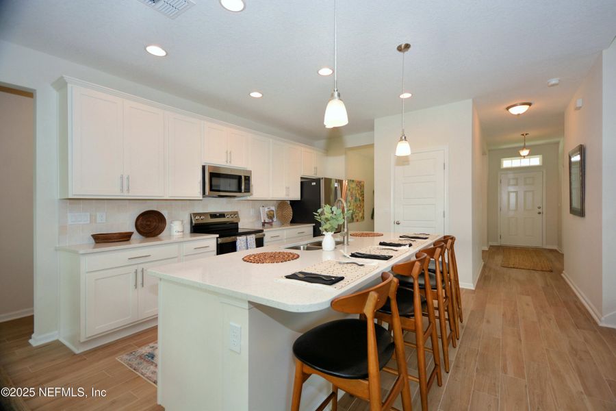 Furnished interior view inside a new home in , Jacksonville (Image 25).