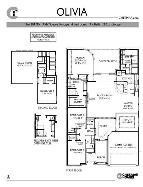 2D floor plan layout of this home in Audubon, Magnolia, TX (Image 2). 2D floor plan layout of this home in Audubon, Magnolia, TX (Image 2).