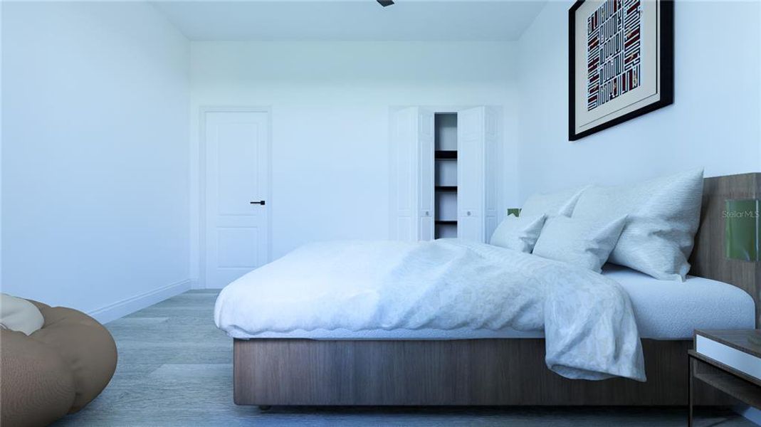 Furnished interior view inside a new home in , Citrus Springs (Image 27).