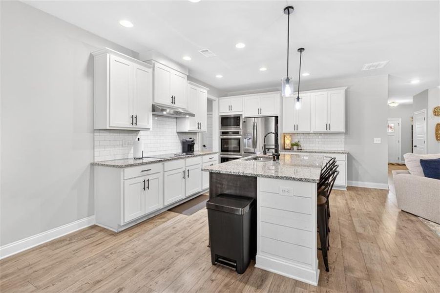 Furnished interior view inside a new home in Calgary Downs, Winder (Image 31). Furnished interior view inside a new home in Calgary Downs, Winder (Image 31).