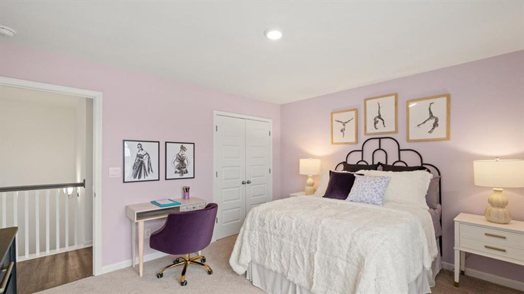 Furnished interior view inside a new home in Heritage Pointe, Senoia (Image 17).