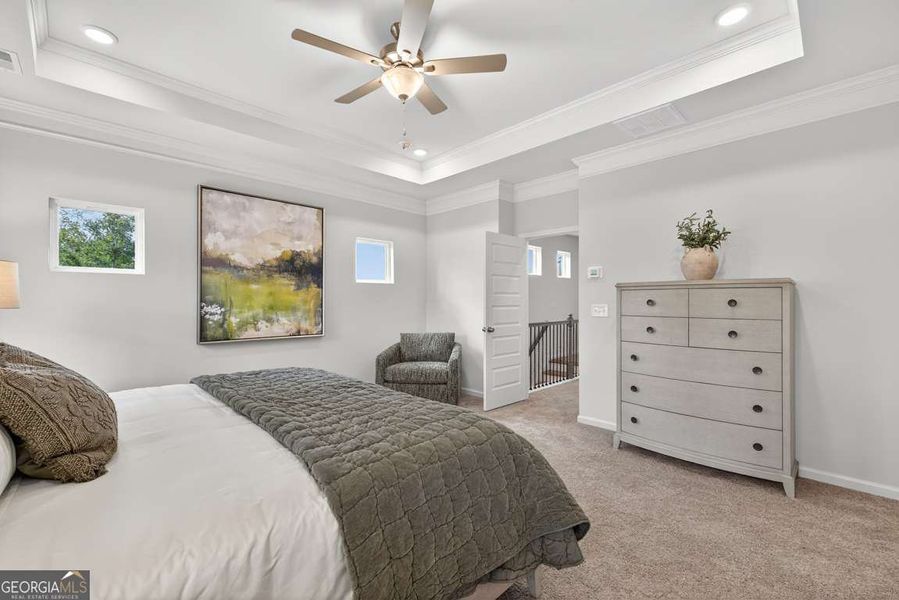 Furnished interior view inside a new home in Crescent Towns, Riverdale (Image 22).