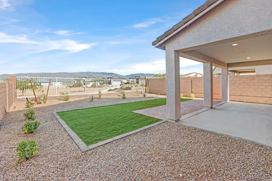 Exterior details and patio area of a home in Oasis At Rocking K, Vail (Image 3).