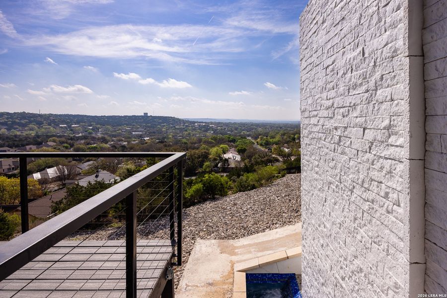 Exterior details and patio area of a home in , Kerrville (Image 40).