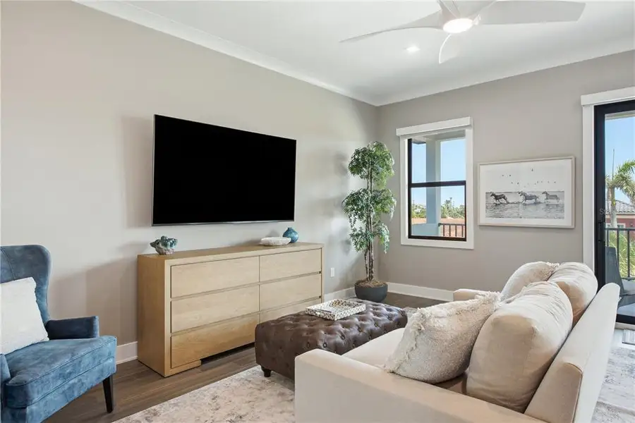 Furnished interior view inside a new home in , Belleair Beach (Image 17).
