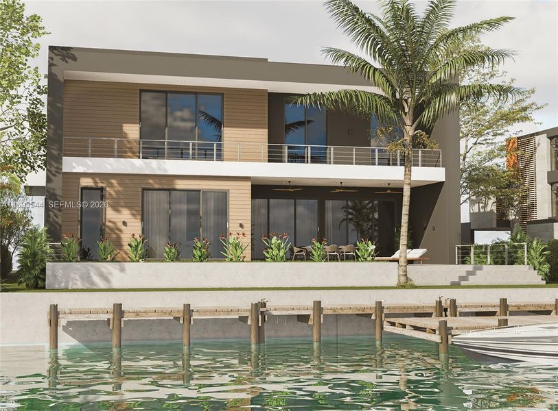 Condo located in North Miami, FL showcasing its design and architecture (Image 5).