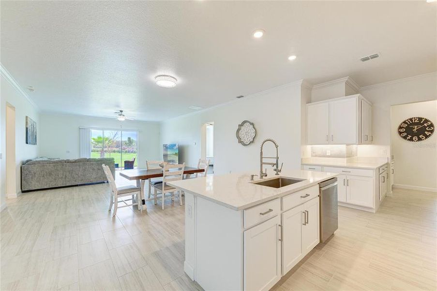 Furnished interior view inside a new home in , Parrish (Image 6).
