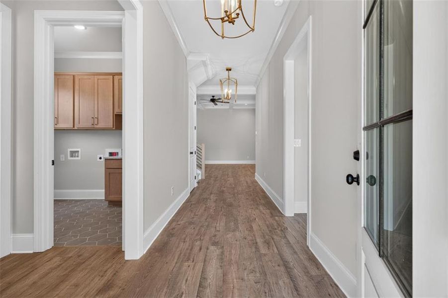 Spacious, unfurnished interior of a new home in , Flowery Branch (Image 52).