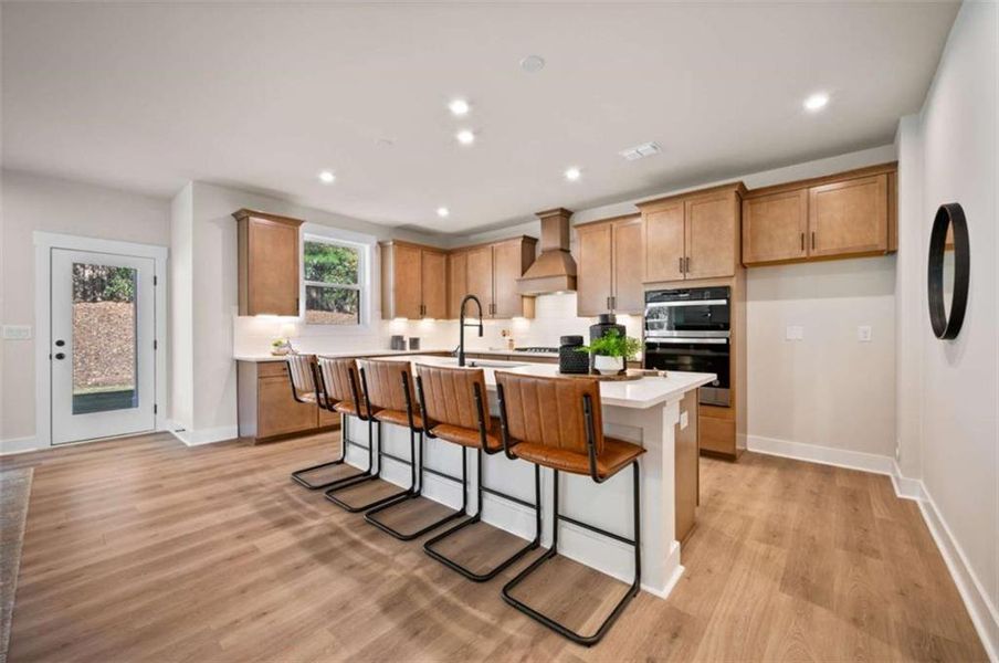 Furnished interior view inside a new home in The Paddocks at Doc Hughes, Buford (Image 38).
