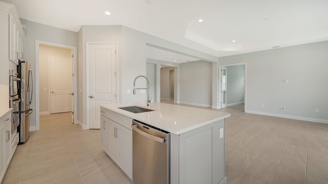 Furnished interior view inside a new home in Wildleaf at North River Ranch, Parrish (Image 7).