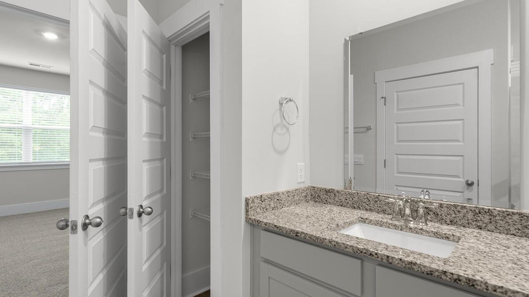 Furnished interior view inside a new home in The Haven at Indigo Preserve, Leland (Image 11).