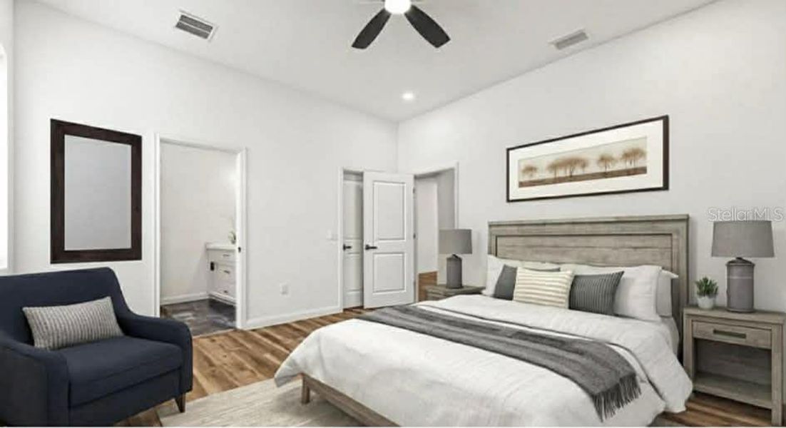 Furnished interior view inside a new home in , Safety Harbor (Image 7).