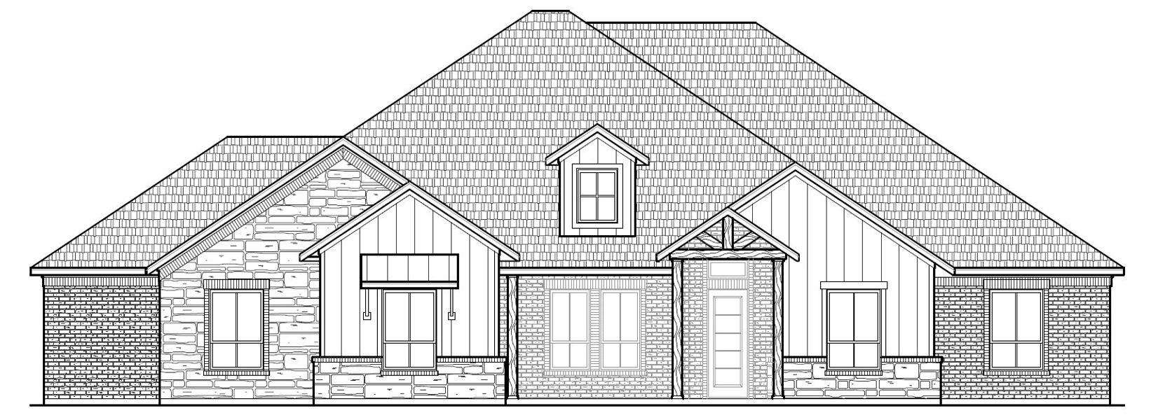 Hunter - A - Front Elevation Hunter - A - Front Elevation