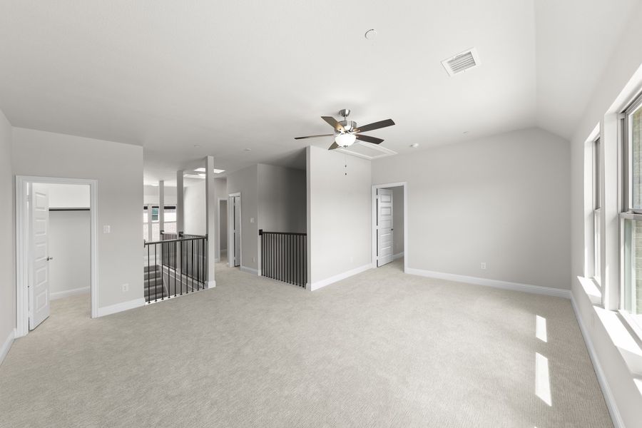 Spacious, unfurnished interior of a new home in Providence Cove, McKinney (Image 26). Spacious, unfurnished interior of a new home in Providence Cove, McKinney (Image 26).