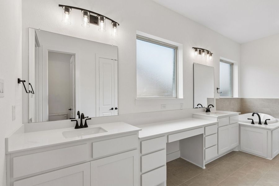 Furnished interior view inside a new home in Dove Hollow, Waxahachie (Image 12).