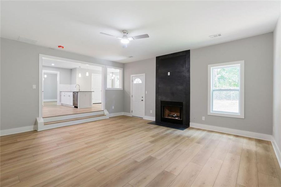 Spacious, unfurnished interior of a new home in , Lithonia (Image 25). Spacious, unfurnished interior of a new home in , Lithonia (Image 25).