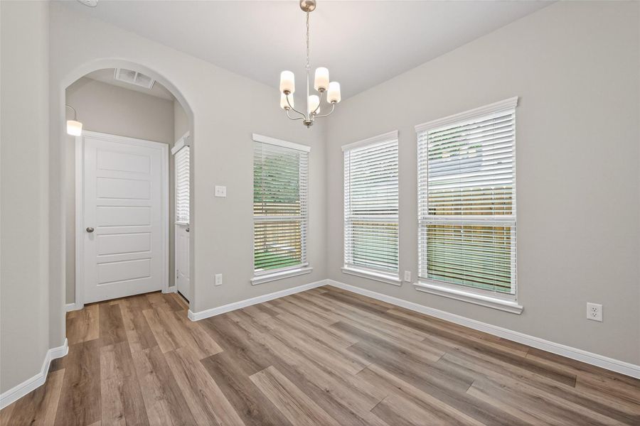 Spacious, unfurnished interior of a new home in , Huffman (Image 30).