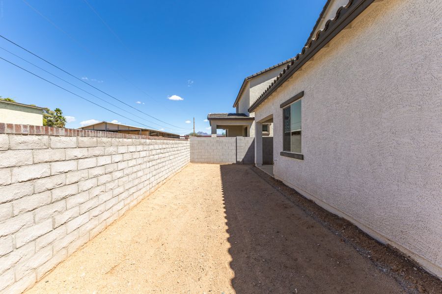 Exterior details and patio area of a home in Rialta, Mesa (Image 2). Exterior details and patio area of a home in Rialta, Mesa (Image 2).