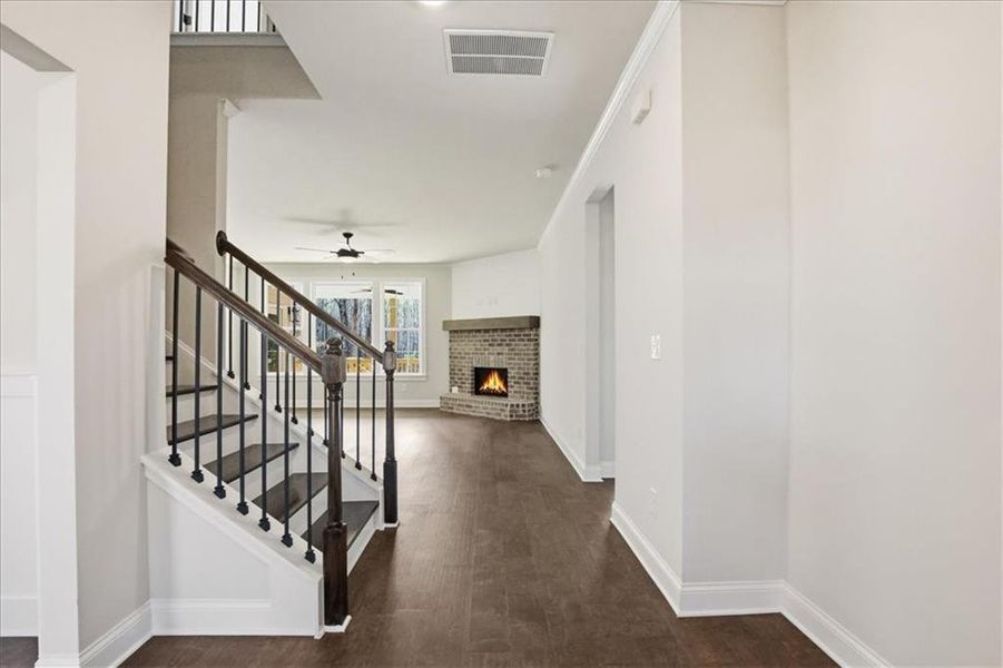 Spacious, unfurnished interior of a new home in Bradley Gin, Monroe (Image 37).
