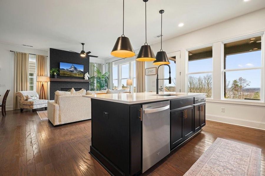 Furnished interior view inside a new home in , Canton (Image 32). Furnished interior view inside a new home in , Canton (Image 32).