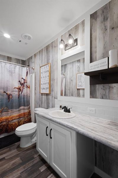 Furnished interior view inside a new home in , Decatur (Image 17).