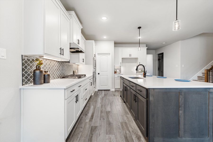 Furnished interior view inside a new home in Morningstar, Aledo (Image 12).