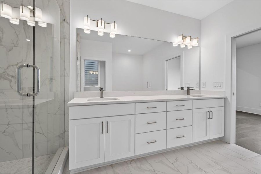 Furnished interior view inside a new home in , Decatur (Image 20).