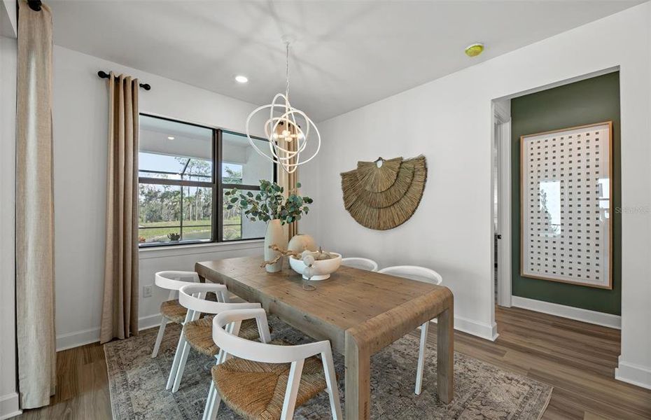 Furnished interior view inside a new home in , Venice (Image 8).