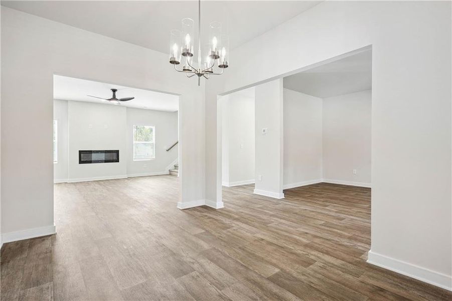Spacious, unfurnished interior of a new home in Conner Springs, Social Circle (Image 16).