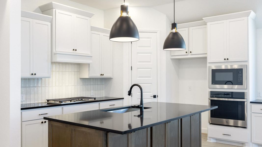 Furnished interior view inside a new home in Lariat 60', Liberty Hill (Image 5).