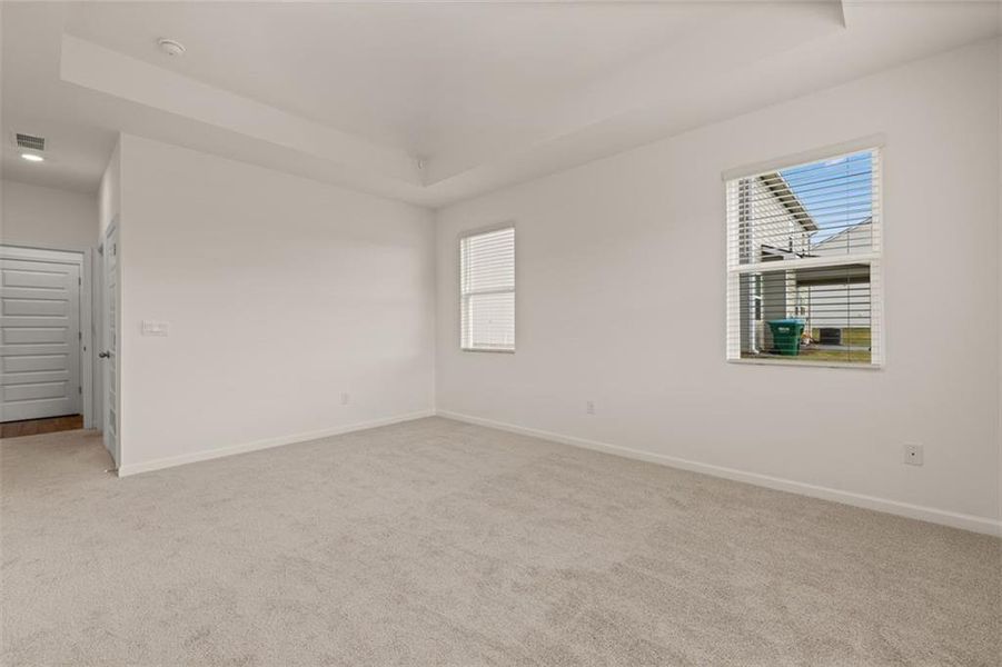 Spacious, unfurnished interior of a new home in Preserve at Dove Creek, Statham (Image 41).