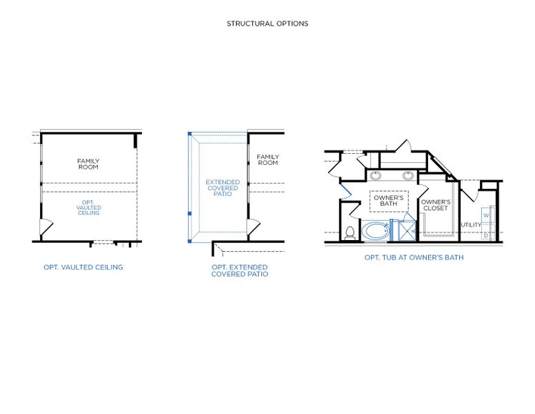 2D floor plan layout for the Venice by Tricoast Homes in Emberly  45', Beasley, TX (Image 9).