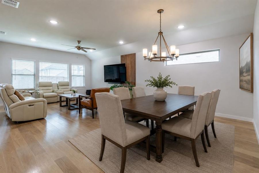 Furnished interior view inside a new home in Devonshire, Forney (Image 9). Furnished interior view inside a new home in Devonshire, Forney (Image 9).