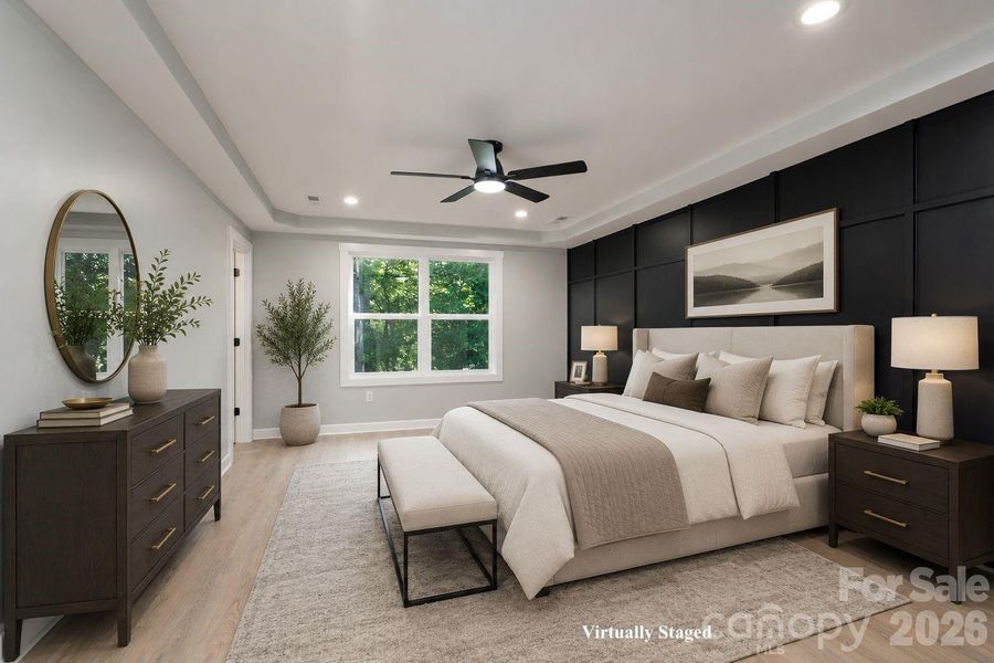 Furnished interior view inside a new home in , Dallas (Image 14).