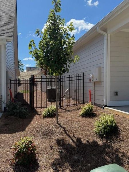 Exterior details and patio area of a home in Echols Farm, Hiram (Image 2). Exterior details and patio area of a home in Echols Farm, Hiram (Image 2).