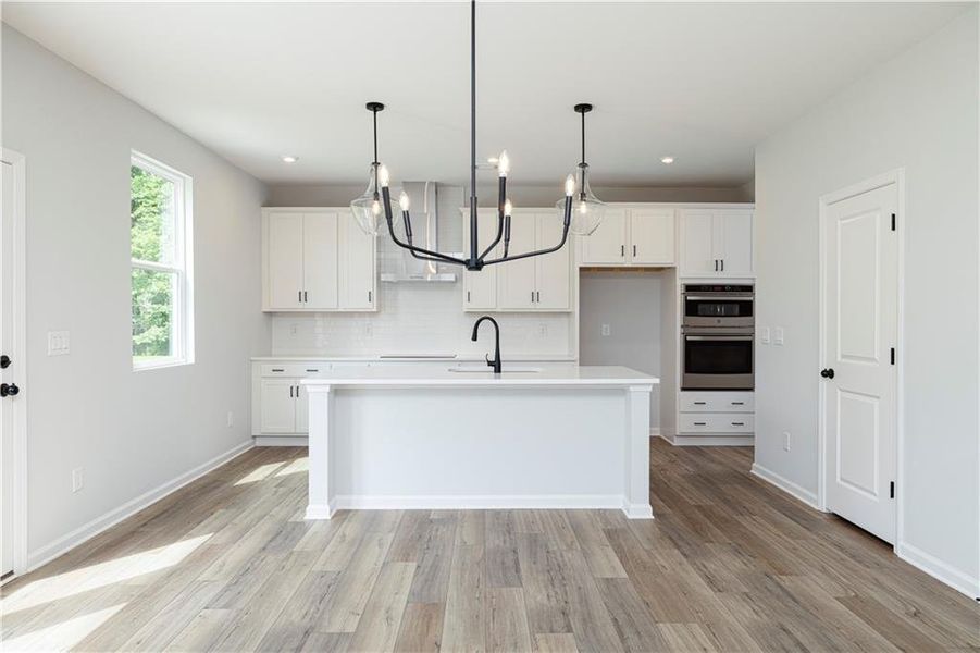 Furnished interior view inside a new home in Riverside Ridge, Lawrenceville (Image 7).