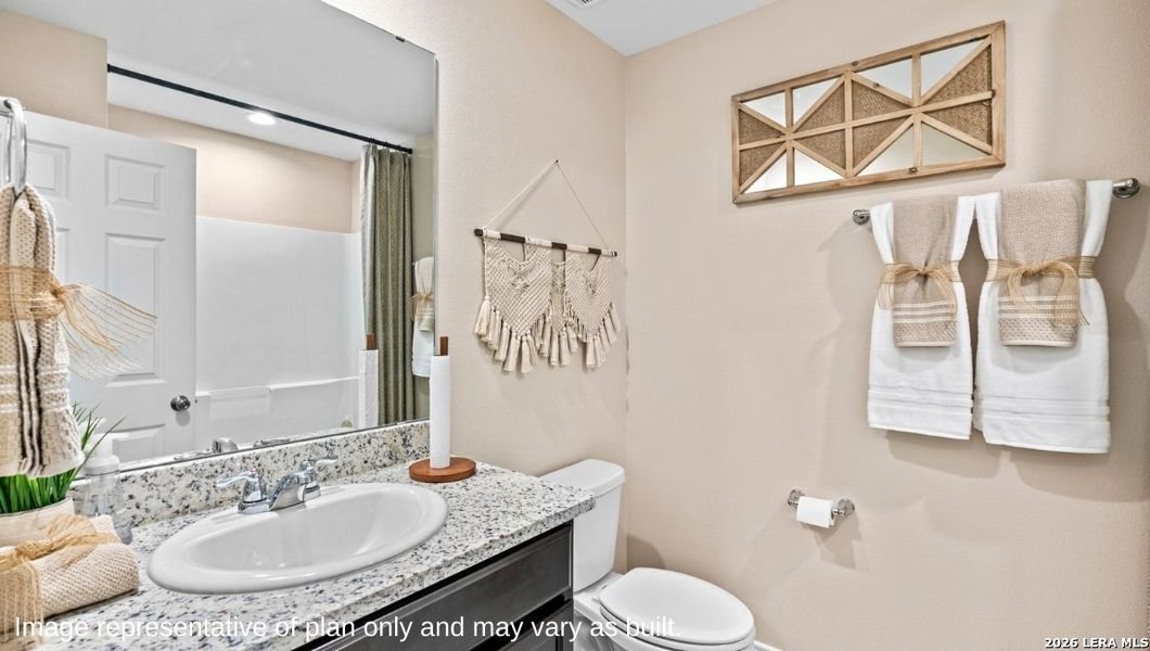 Furnished interior view inside a new home in The Birch at Spencer Ranch, Boerne (Image 8).